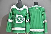 Women Stars Blank Green 2020 Winter Classic Adidas Jersey,baseball caps,new era cap wholesale,wholesale hats